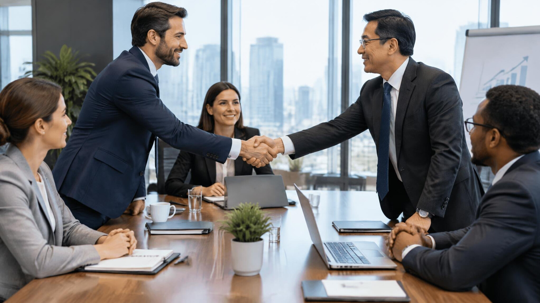 business negotiation meeting