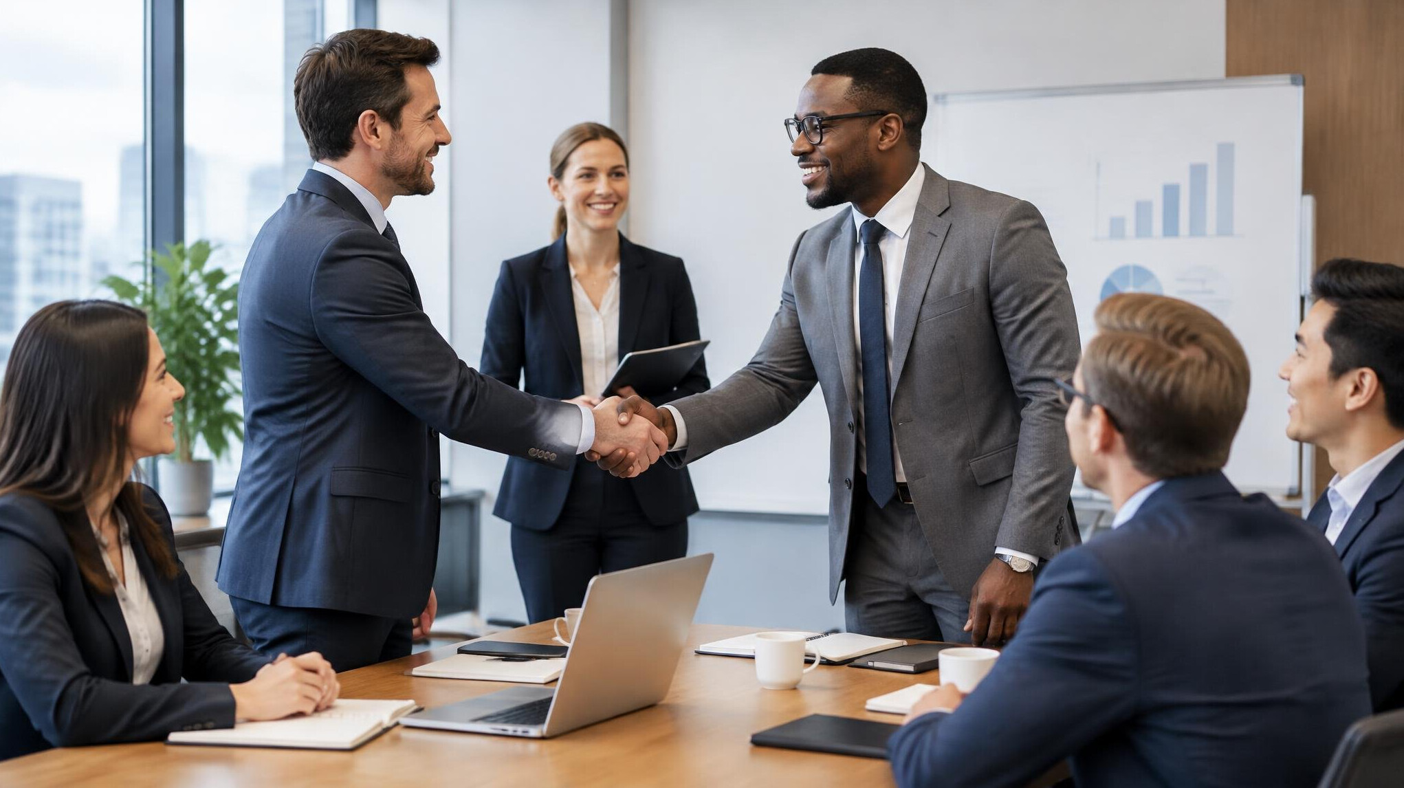 group business negotiation